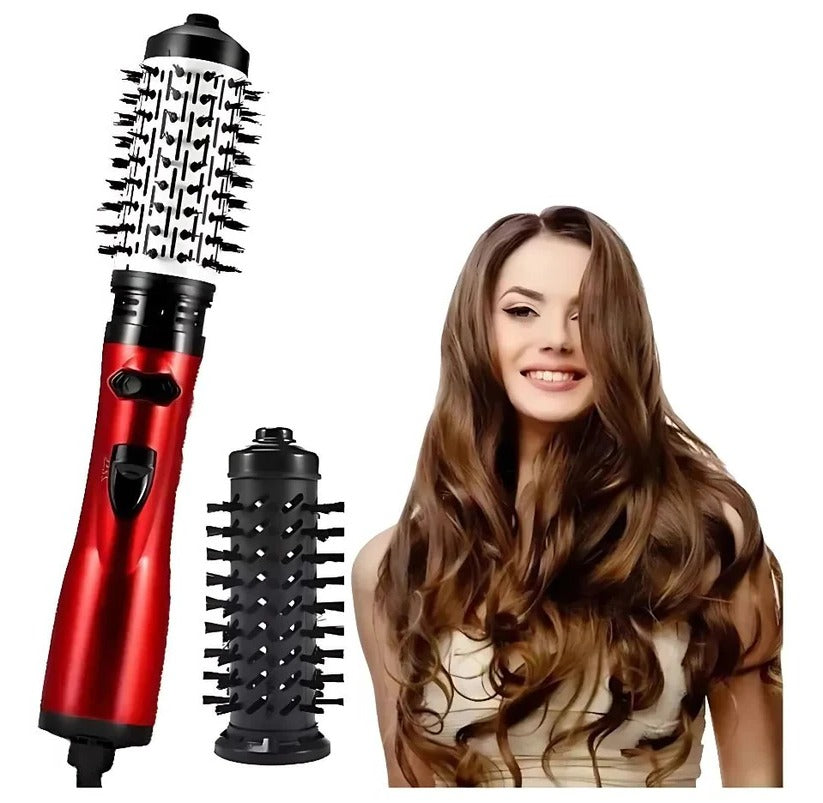 Cepillo secador de pelo giratorio de 360 grados rápido