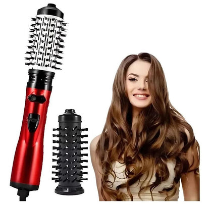 Cepillo secador de pelo giratorio de 360 grados rápido