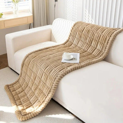 Funda protectora de muebles suaves con volante