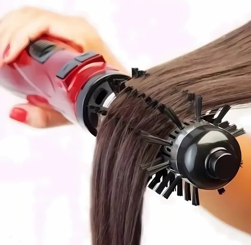 Cepillo secador de pelo giratorio de 360 grados rápido