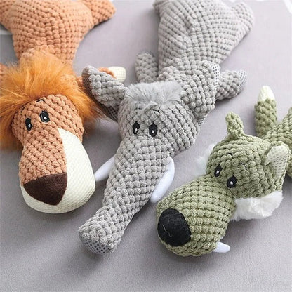 Juguete suave y mimado para mascotas y compañero de juegos duradero