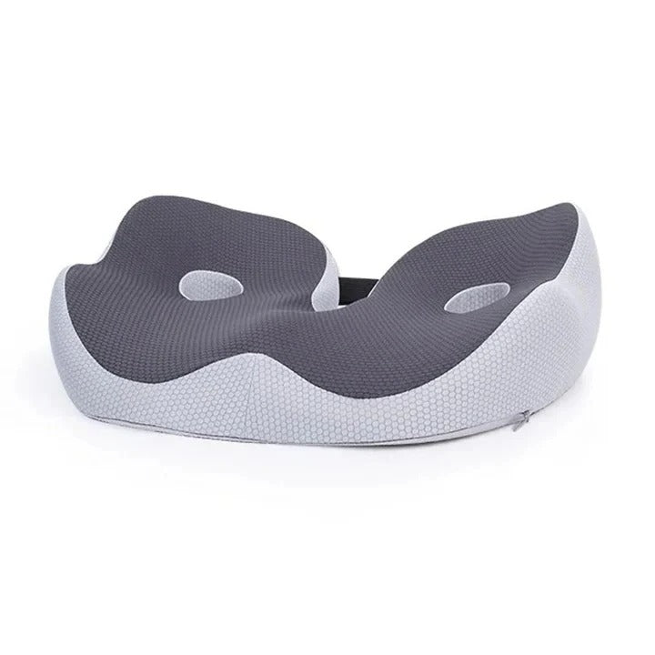 Cómodo cojín de silla de espuma viscoelástica para soporte lumbar
