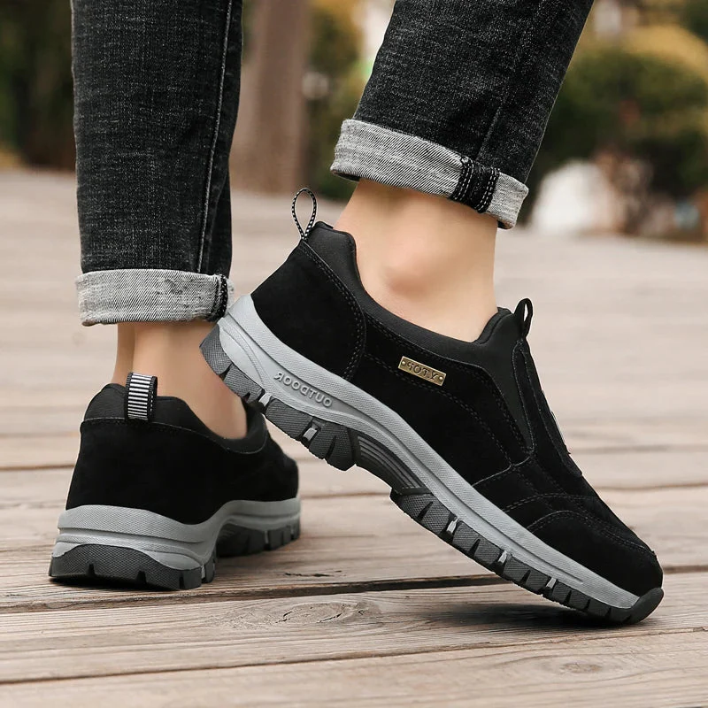 Zapatillas de senderismo con soporte de arco para aliviar el dolor de pies | Suela antideslizante | Calzado deportivo para mujer y hombre