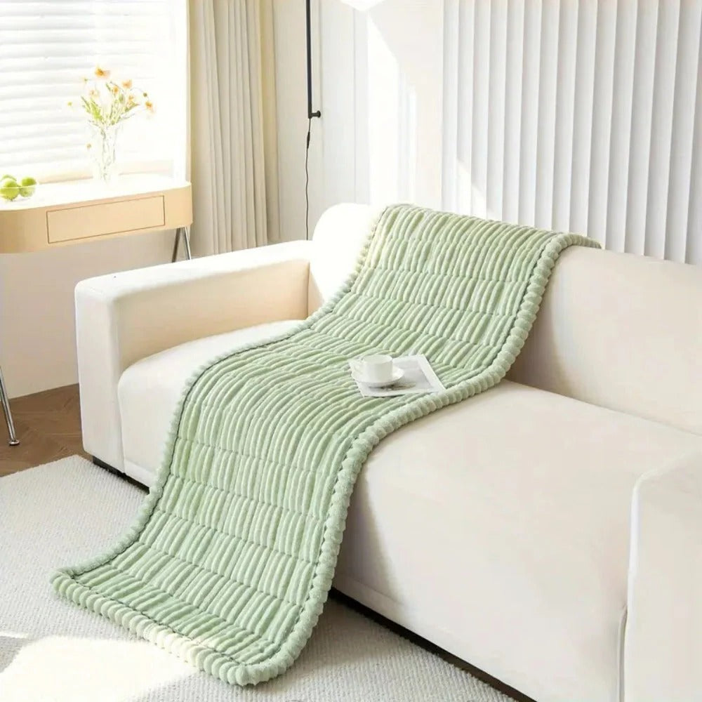 Funda protectora de muebles suaves con volante