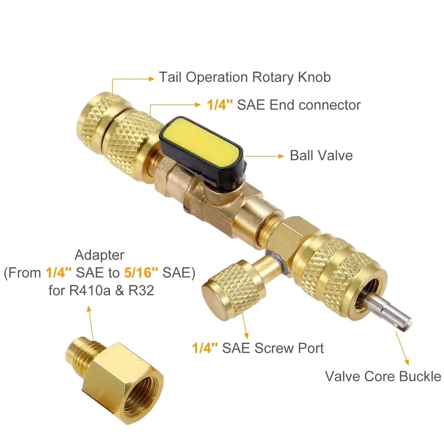 Kit de herramientas para el núcleo de válvula HVAC Easy