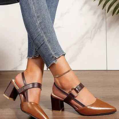 High Heel Ankle Strap Sandals for Women - Ortekor