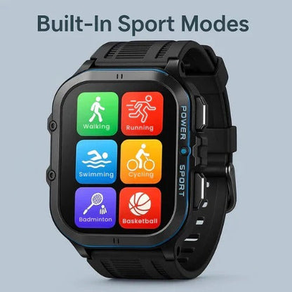 Reloj deportivo duradero con pantalla multifunción avanzada
