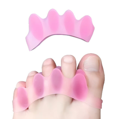 Separadores de dedos de gel ortopédicos