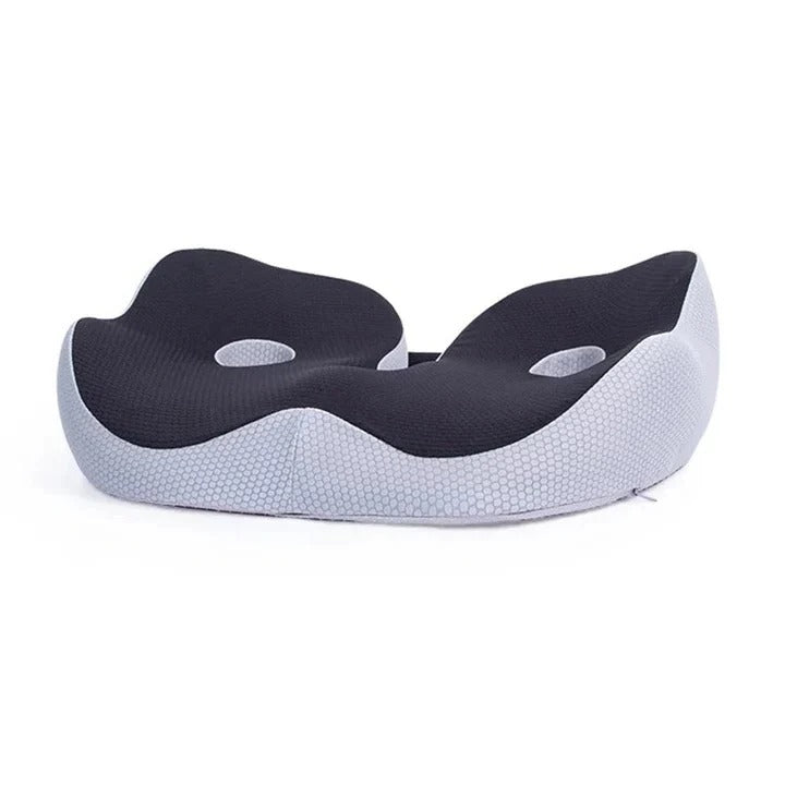Cómodo cojín de silla de espuma viscoelástica para soporte lumbar