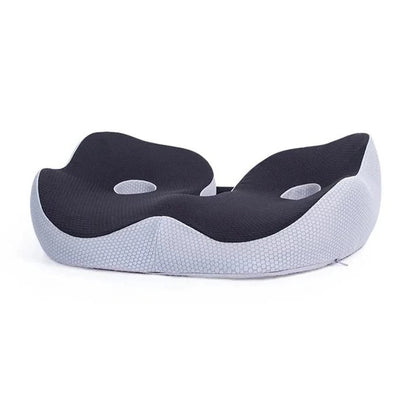 Cómodo cojín de silla de espuma viscoelástica para soporte lumbar