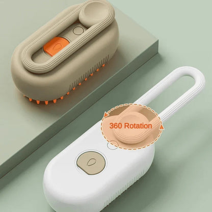 Kit de peluquería para mascotas con vapor y herramienta desenredante