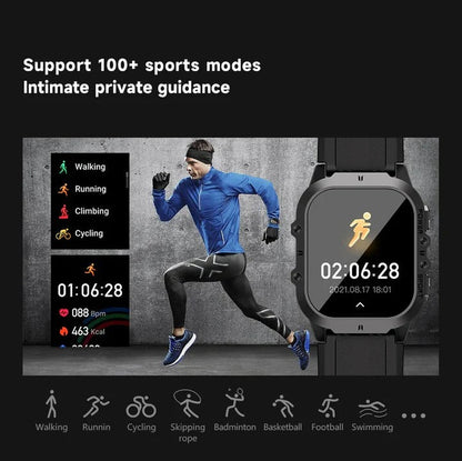 Reloj deportivo duradero con pantalla multifunción avanzada