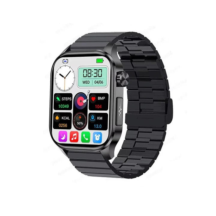 Reloj rastreador de actividad física fácil de usar para personas mayores