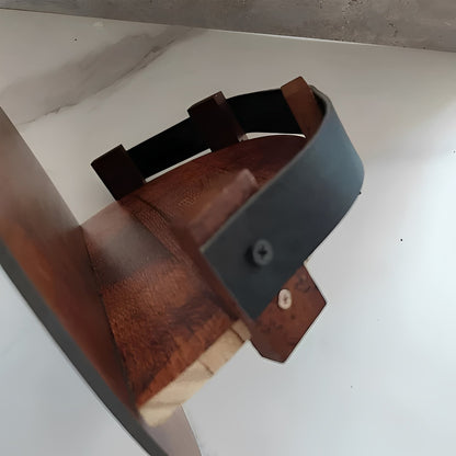 Estante de pared de barril de whisky vintage
