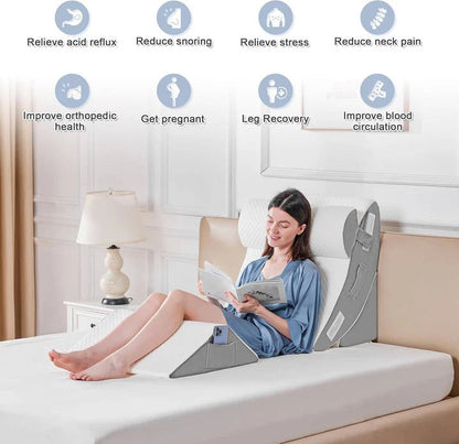 Cómodo juego de almohadas de apoyo de 4 piezas