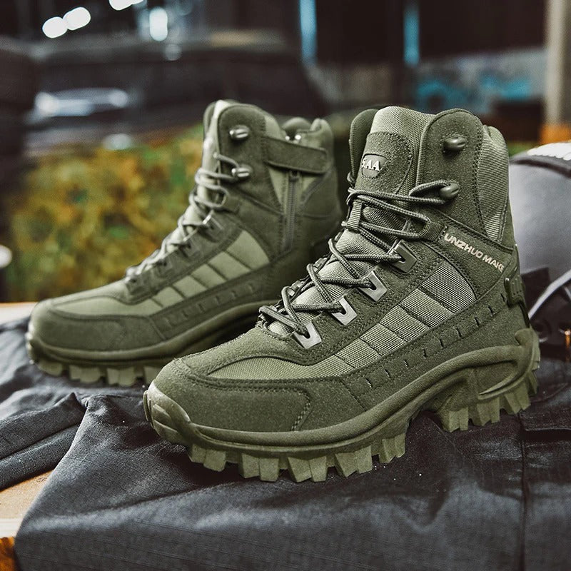 Botas de nieve térmicas impermeables para hombre con plantillas aislantes