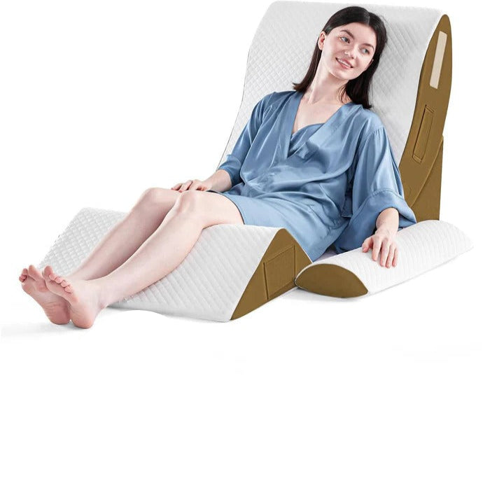 Cómodo juego de almohadas de apoyo de 4 piezas