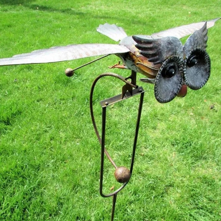 Figura de pájaro de jardín para la decoración del patio