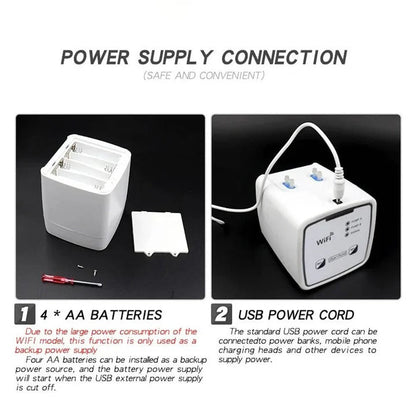 Kit de riego automático inteligente para jardín con 20 goteros