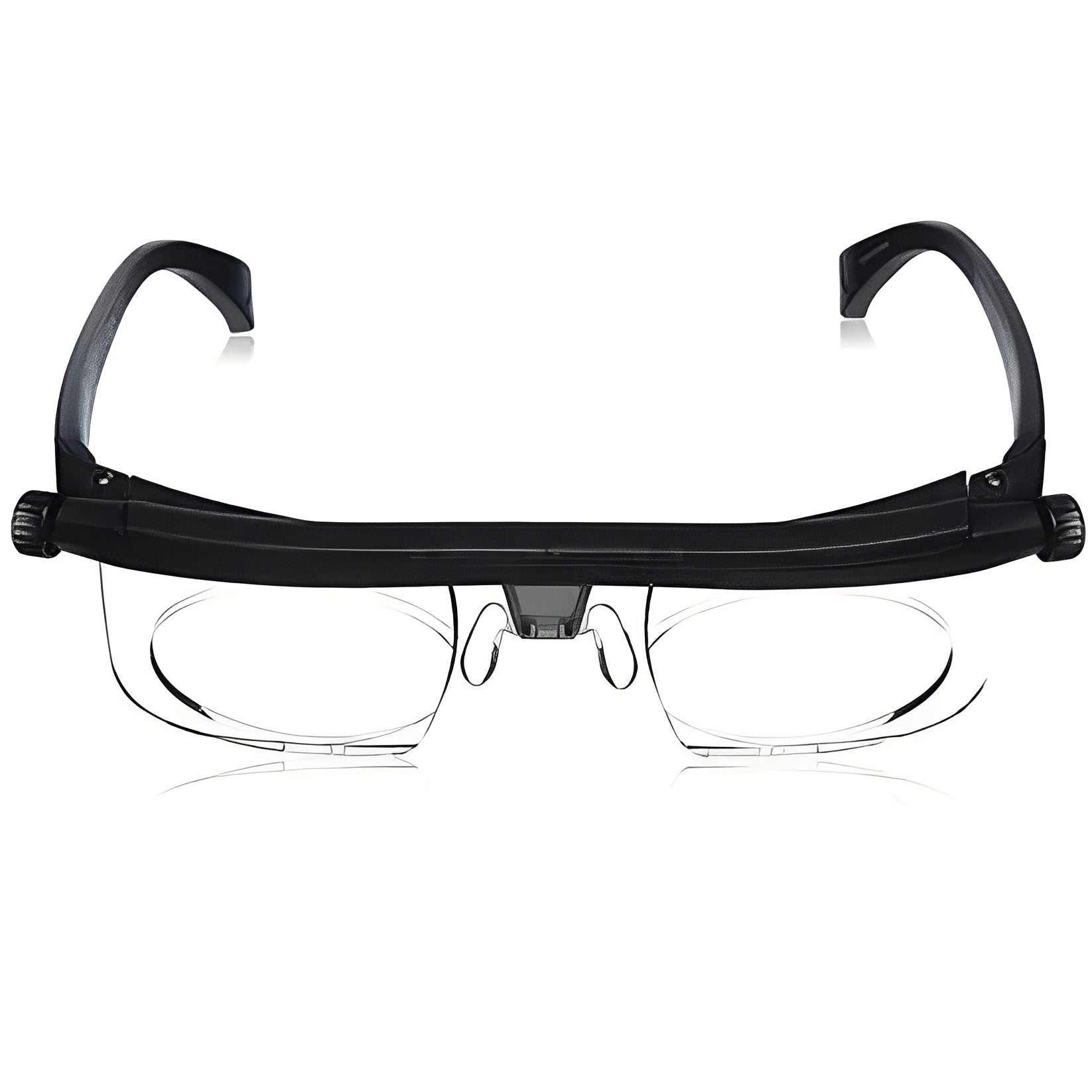 Prescription Free Reading Glasses with Easy Focus Control - Ortekor