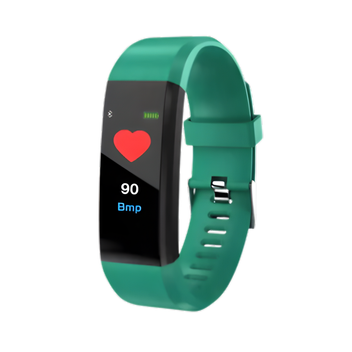 Reloj de seguimiento de salud con monitor de frecuencia cardíaca y presión arterial para adultos mayores | Pantalla LED de fácil lectura | Rastreador de ejercicios recargable por USB