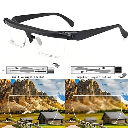 Gafas de Lectura sin Receta con Control de Enfoque Sencillo