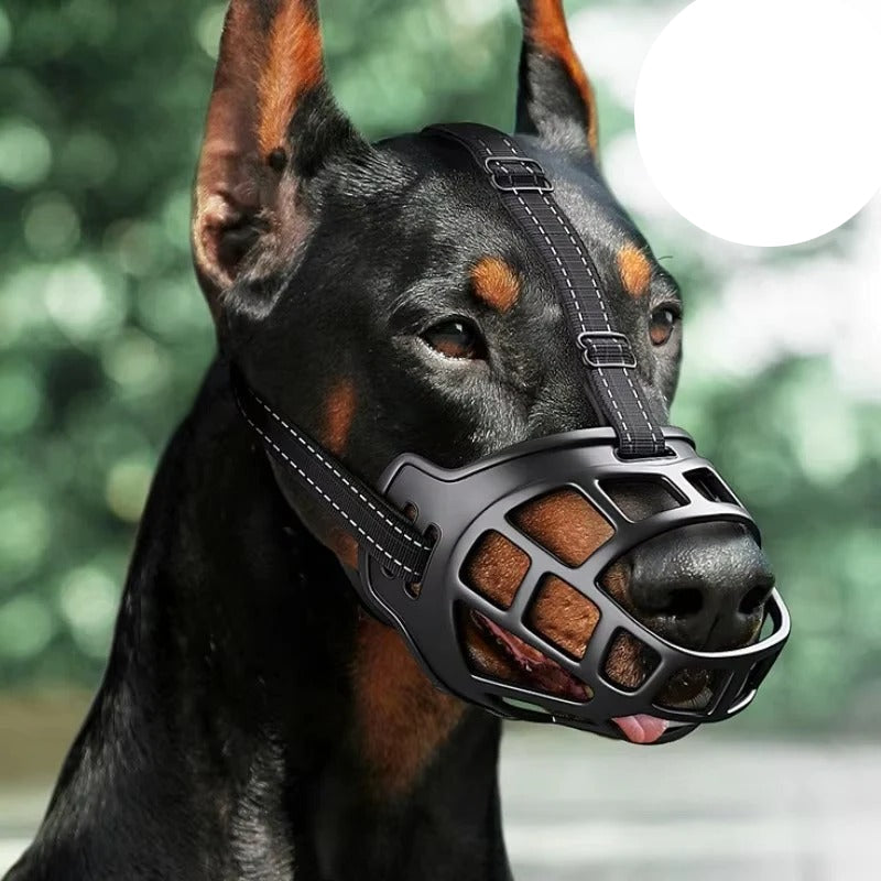 Bozal cómodo para mascotas con correas de ajuste flexibles