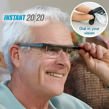 Gafas de Lectura sin Receta con Control de Enfoque Sencillo