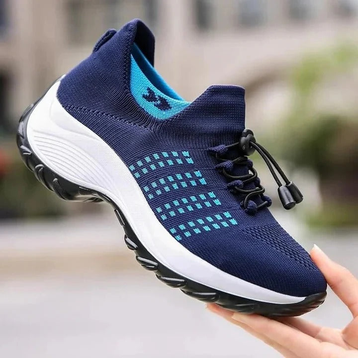 Comfortable Running Shoes with Lightweight Cushioning and Airy Mesh - Ortekor