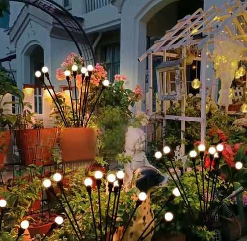 Faroles rústicos de jardín para exterior