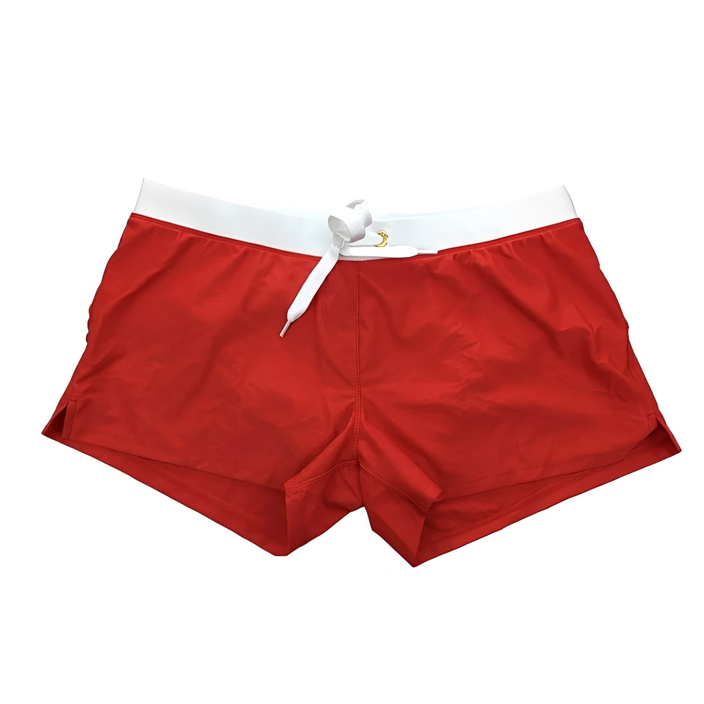Pantalones cortos de baño para hombre, resistentes al agua, con cintura ajustable