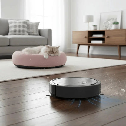Aspiradora automática para pelos de mascotas con filtro HEPA