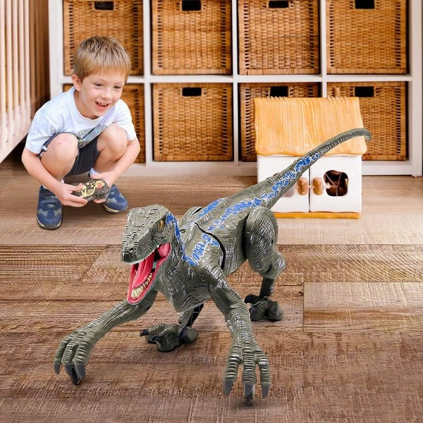 Remote Control Dino Toy with Sound and Movement - Ortekor