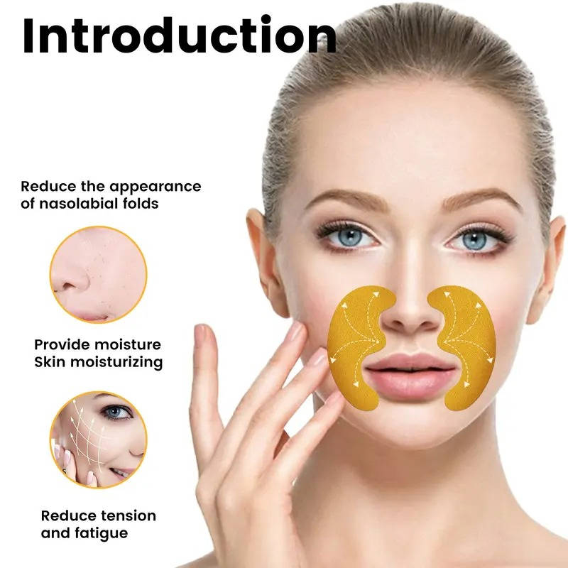Parches Faciales Hidratantes para Arrugas, Paquete de 10
