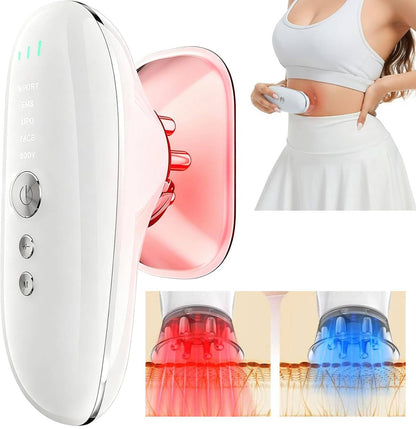 Portable Facial Skin Care Massager with LED and Vacuum - Ortekor