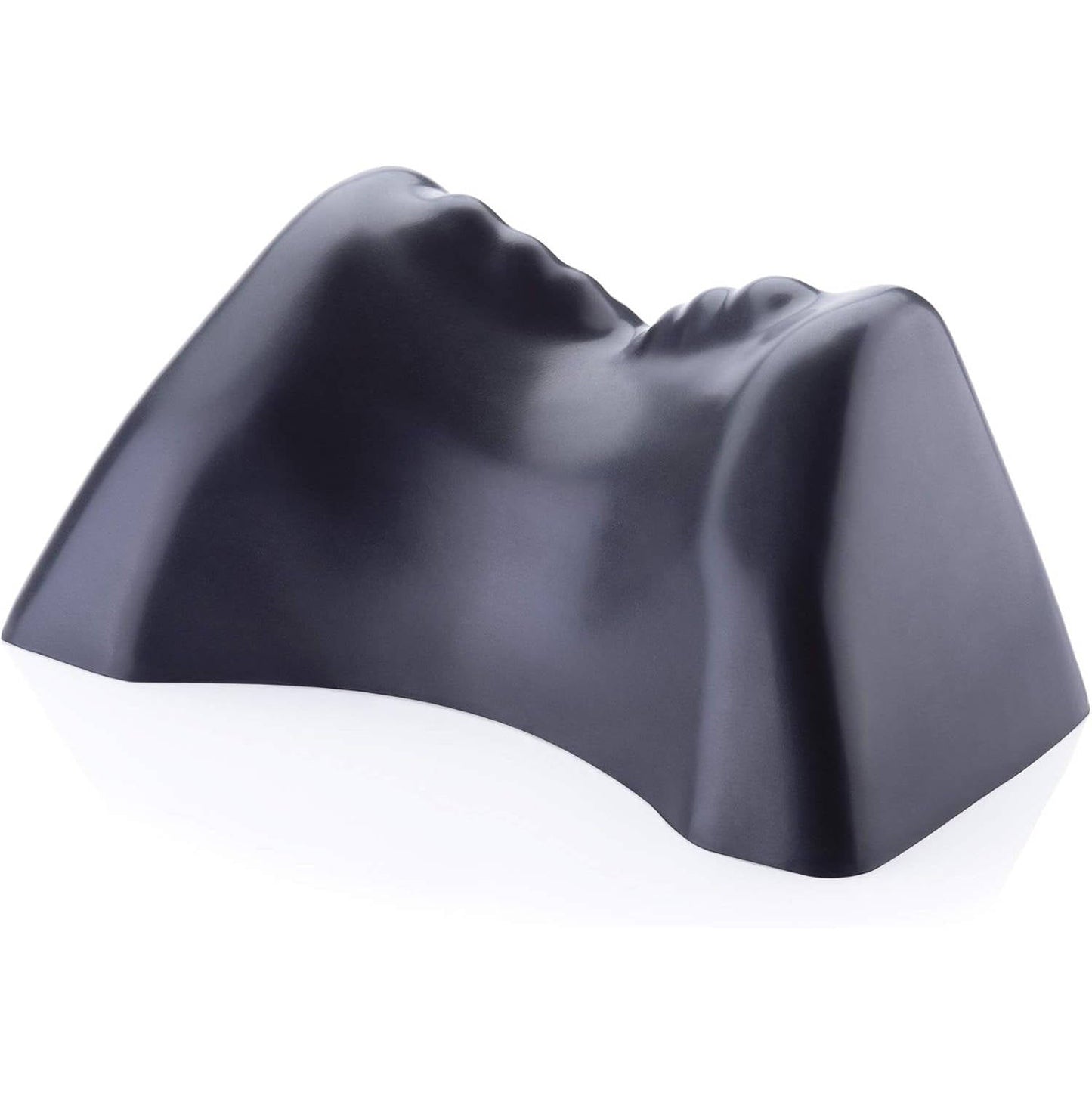 Almohada cervical contorneada de espuma viscoelástica con funda extraíble
