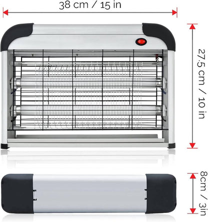 Potente insecticida con lámpara UV de 20W