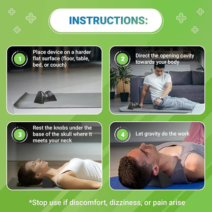 Almohada cervical contorneada de espuma viscoelástica con funda extraíble