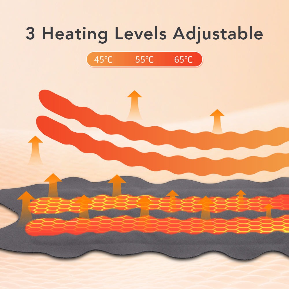 Masajeador de mano Warmth Massage con 5 velocidades