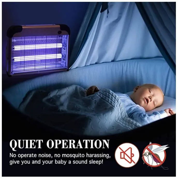 Potente insecticida con lámpara UV de 20W