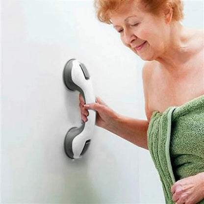 Suction Cup Safety Rail for Shower and Bathtub – Tool-Free Mobility Assist Handle with Anti-Slip Grip for Elderly & Bath Support