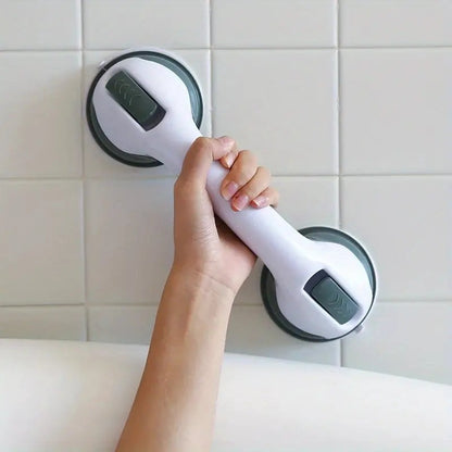 Suction Cup Safety Rail for Shower and Bathtub – Tool-Free Mobility Assist Handle with Anti-Slip Grip for Elderly & Bath Support