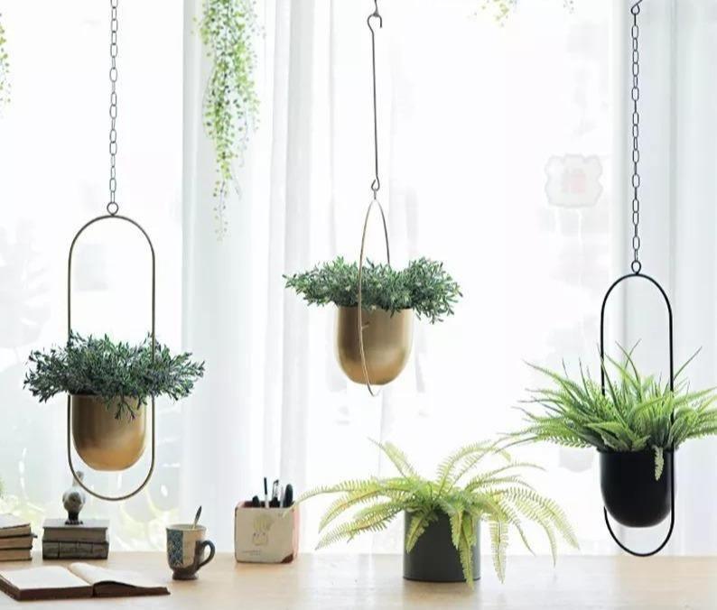 AeroHalo™ - Metal Hanging Planter