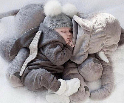 Plush Elephant Nursery Pillow for Babies & Toddlers – Soft Cuddle Cushion for Nap Time, Play & Decor