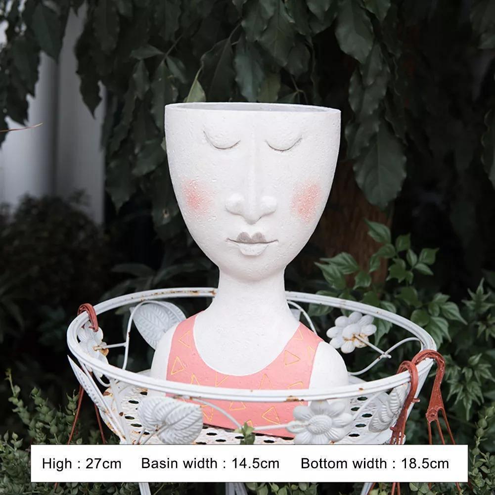 Persona Caricature Sculpture Pot