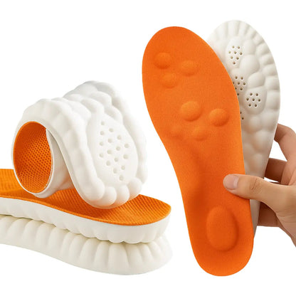 Memory Foam Insoles with Arch Support for All-Day Comfort in Sneakers, Work & Casual Shoes