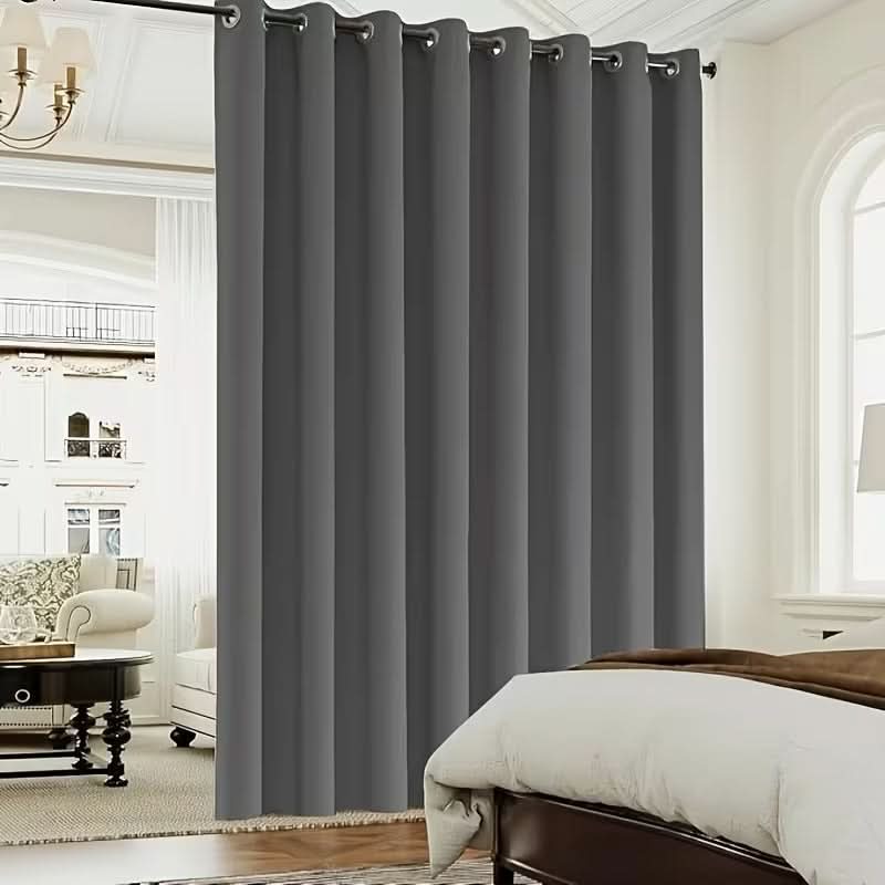 THERMOLIVA – Cortina opaca con aislamiento térmico para puertas correderas