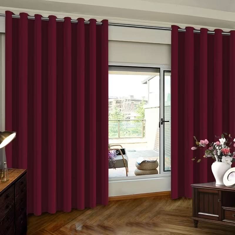 THERMOLIVA – Cortina opaca con aislamiento térmico para puertas correderas