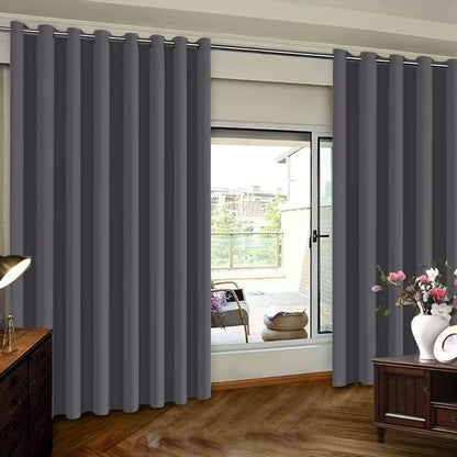 THERMOLIVA – Cortina opaca con aislamiento térmico para puertas correderas