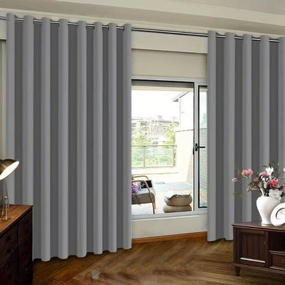 THERMOLIVA – Cortina opaca con aislamiento térmico para puertas correderas
